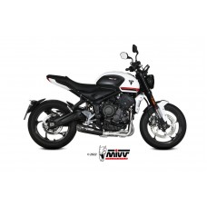 MIVV Full System 3x1, X-M5 Black, Standard Exhaust For Triumph Trident 660 2021-2022
