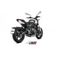 MIVV Full System 3x1, X-M5 Black, Standard Exhaust For Triumph Trident 660 2021-2022 MIVV Full System 3x1, X-M5 Black, Standard Exhaust For Triumph Trident 660 2021-2022