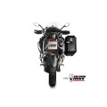 MIVV Slip-on, Dakar Black Stainless Steel, Standard Exhaust For Triumph Tiger 1200 2021-2024