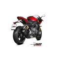 MIVV 2 Slip-on, MK 3 Carbon, Standard Exhaust For Triumph Speed Triple 1200 RR 2021-2023 MIVV 2 Slip-on, MK 3 Carbon, Standard Exhaust For Triumph Speed Triple 1200 RR 2021-2023