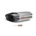 MIVV 2 Slip-on, Suono Stainless Steel, Sub-code/Underseat Exhaust For Yamaha FZ6 / FZ6 Fazer 2004-2011