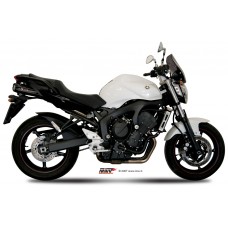 MIVV 2 Slip-on, Suono Black, Sub-code/Underseat Exhaust For Yamaha FZ6 / FZ6 Fazer 2004-2011