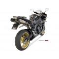 MIVV 2 Slip-on, Suono Stainless Steel, Sub-code/Underseat Exhaust For Yamaha YZF-R1 2004-2006