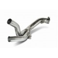 MIVV No-kat pipe (compatible with both MIVV and original silencers) Exhaust For Yamaha YZF-R1 2007-2008