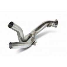 MIVV No-kat pipe (compatible with both MIVV and original silencers) Exhaust For Yamaha YZF-R1 2007-2008