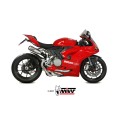 MIVV Full System 2x2, X-M1 Titan, Alto/High up Exhaust For Ducati Panigale V2 2020-2021