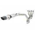 MIVV Full System 4x2x1, Suono Stainless Steel, Sub-code/Underseat Exhaust For Honda CBR 600 RR 2007-2012