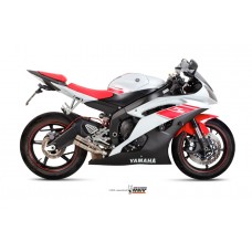 MIVV Slip-on, Double Gun Full Titanium, Standard Exhaust For Yamaha YZF-R6 2006-2016