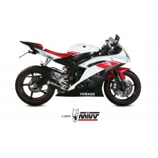 MIVV Slip-on, MK3 Black, Standard Exhaust For Yamaha YZF-R6 2006-2016