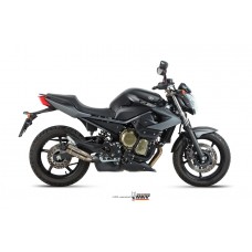 MIVV Slip-on, Double Gun Full Titanium, Standard Exhaust For Yamaha XJ6 Diversion 2009-2016