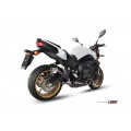 MIVV Slip-on, GP Black, Standard Exhaust For Yamaha FZ8 / Fazer 8 2010-2016 MIVV Slip-on, GP Black, Standard Exhaust For Yamaha FZ8 / Fazer 8 2010-2016