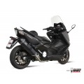 MIVV Full System 2x1, Speed Edge Black, Standard Exhaust For Yamaha T-Max 530 2012-2016 MIVV Full System 2x1, Speed Edge Black, Standard Exhaust For Yamaha T-Max 530 2012-2016