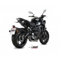 MIVV Full System 3x1, Oval Carbon, Standard Exhaust For Yamaha MT-09 / FZ-09 2013-2020
