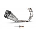 MIVV Full System 2x1, Delta Race Stainless Steel, Standard Exhaust For Yamaha MT-07 / FZ-07 2014-2022 MIVV Full System 2x1, Delta Race Stainless Steel, Standard Exhaust For Yamaha MT-07 / FZ-07 2014-2022