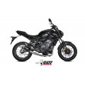 MIVV Full System 2x1, MK3 Carbon, Alto/High up Exhaust For Yamaha MT-07 / FZ-07 2014-2022
