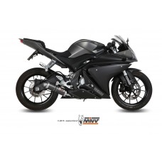 MIVV Full System 1x1, GP Carbon, Standard Exhaust For Yamaha YZF R125 14-18, MT-125 15-19