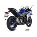 MIVV Slip-on, Suono Stainless Steel, Standard Exhaust For Yamaha YZF R25/YZF R3 2015-2022 MIVV Slip-on, Suono Stainless Steel, Standard Exhaust For Yamaha YZF R25/YZF R3 2015-2022