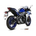 MIVV Slip-on, GP Black, Standard Exhaust For Yamaha YZF R25/YZF R3 2015-2022 MIVV Slip-on, GP Black, Standard Exhaust For Yamaha YZF R25/YZF R3 2015-2022