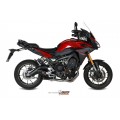 MIVV Full System 3x1, Oval Carbon, Standard Exhaust For Yamaha FJ-09 2013-2020