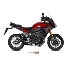 MIVV Full System 3x1, Oval Carbon, Standard Exhaust For Yamaha FJ-09 2013-2020 MIVV Full System 3x1, Oval Carbon, Standard Exhaust For Yamaha FJ-09 2013-2020