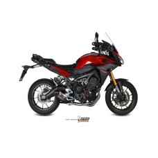 MIVV Full System 3x1, Oval Titanium, Standard Exhaust For Yamaha FJ-09 2013-2020 MIVV Full System 3x1, Oval Titanium, Standard Exhaust For Yamaha FJ-09 2013-2020