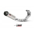 MIVV Full System 3x1, Oval Titanium, Standard Exhaust For Yamaha FJ-09 2013-2020