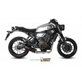 MIVV Full System 2x1, Oval Carbon, Standard Exhaust For Yamaha XSR 700 2016-2022