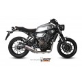 MIVV Full System 2x1, Oval Titanium, Standard Exhaust For Yamaha XSR 700 2016-2022 MIVV Full System 2x1, Oval Titanium, Standard Exhaust For Yamaha XSR 700 2016-2022