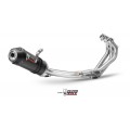 MIVV Full System 3x1, Oval Carbon, Standard Exhaust For Yamaha XSR 900 2016-2022 MIVV Full System 3x1, Oval Carbon, Standard Exhaust For Yamaha XSR 900 2016-2022