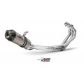 MIVV Full System 3x1, Oval Titanium, Standard Exhaust For Yamaha XSR 900 2016-2022