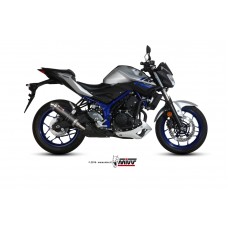 MIVV Slip-on, GP Carbon, Standard Exhaust For Yamaha MT-03 2016-2022