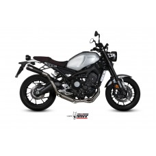 MIVV Full System 3x1, Ghibli Black, Alto/High up Exhaust For Yamaha XSR 900 2016-2022