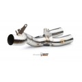 MIVV No-kat pipe compatible with both MIVV and original silencers Exhaust For Yamaha MT-10 / FZ-10 2016-2022