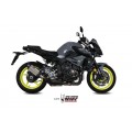 MIVV Slip-on, Suono Stainless Steel, Standard Exhaust For Yamaha MT-10 / FZ-10 2016-2022 MIVV Slip-on, Suono Stainless Steel, Standard Exhaust For Yamaha MT-10 / FZ-10 2016-2022