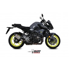 MIVV Slip-on, Suono Stainless Steel, Standard Exhaust For Yamaha MT-10 / FZ-10 2016-2022