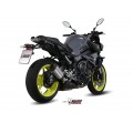 MIVV Slip-on, Suono Stainless Steel, Standard Exhaust For Yamaha MT-10 / FZ-10 2016-2022 MIVV Slip-on, Suono Stainless Steel, Standard Exhaust For Yamaha MT-10 / FZ-10 2016-2022