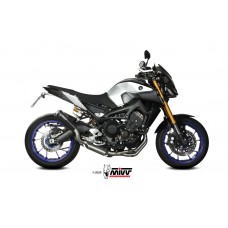 MIVV Full System 3x1, X-M1 Black, Standard Exhaust For Yamaha MT-09 / FZ-09 2013-2020