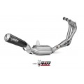MIVV Full System 3x1, X-M1 Black, Standard Exhaust For Yamaha MT-09 / FZ-09 2013-2020 MIVV Full System 3x1, X-M1 Black, Standard Exhaust For Yamaha MT-09 / FZ-09 2013-2020