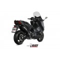 MIVV Full System 2x1, Speed Edge Black, Standard Exhaust For Yamaha T-Max 530 17-19, 560 20-21 MIVV Full System 2x1, Speed Edge Black, Standard Exhaust For Yamaha T-Max 530 17-19, 560 20-21