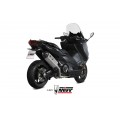 MIVV Full System 2x1, Speed Edge Stainless Steel, Standard Exhaust For Yamaha T-Max 530 17-19, 560 20-21 MIVV Full System 2x1, Speed Edge Stainless Steel, Standard Exhaust For Yamaha T-Max 530 17-19, 560 20-21