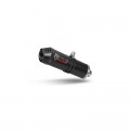 MIVV Full System 2x1, Oval Black, Standard Exhaust For Yamaha T-Max 530 17-19, 560 20-21
