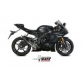 MIVV Slip-on, GPpro Black, Alto/High up Exhaust For Yamaha YZF-R6 2017-2022