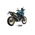 MIVV Slip-on, Dakar Black, Standard Exhaust For Yamaha Ténéré 700 (2019+) MIVV Slip-on, Dakar Black, Standard Exhaust For Yamaha Ténéré 700 (2019+)