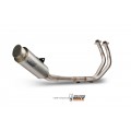 MIVV Full System 2x1, Gppro Titanium, Alto/High up Exhaust For Yamaha MT-07 / FZ-07 2021-2022