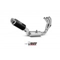 MIVV Full System 3x1, GPpro Carbon, Alto/High up Exhaust For Yamaha MT-09 / FZ-09 2021-2022