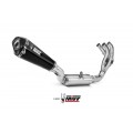 MIVV Full System 3x1, Delta Race Carbon, Alto/High up Exhaust For Yamaha MT-09 / FZ-09 2021-2022 MIVV Full System 3x1, Delta Race Carbon, Alto/High up Exhaust For Yamaha MT-09 / FZ-09 2021-2022
