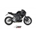 MIVV Full System 1x1, X-M1 Black, Standard Exhaust For Yamaha MT-125 2020-2022 MIVV Full System 1x1, X-M1 Black, Standard Exhaust For Yamaha MT-125 2020-2022