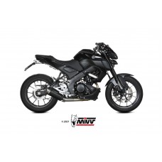 MIVV Full System 1x1, GPpro Black, Standard Exhaust For Yamaha MT-125 2020-2022