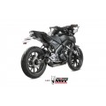 MIVV Full System 1x1, MK3 Carbon, Standard Exhaust For Yamaha MT-125 2020-2022 MIVV Full System 1x1, MK3 Carbon, Standard Exhaust For Yamaha MT-125 2020-2022