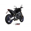 MIVV Full System 3x1, X-M5 Black, Standard Exhaust For Yamaha MT-09 / FZ-09 2021-2022